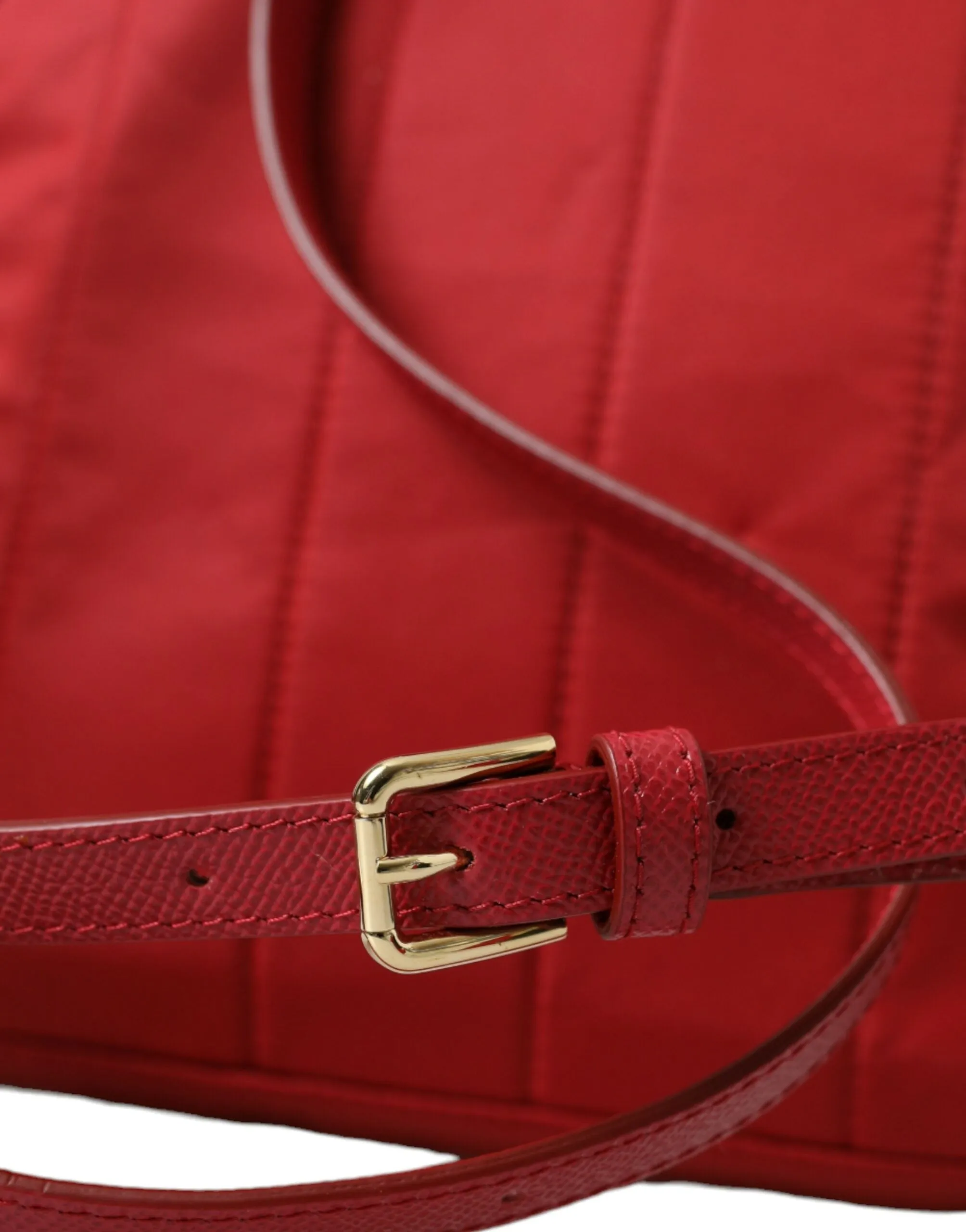 Embellished Red Backpack with Gold Detailing sold by Louxly product image thumbnail 4