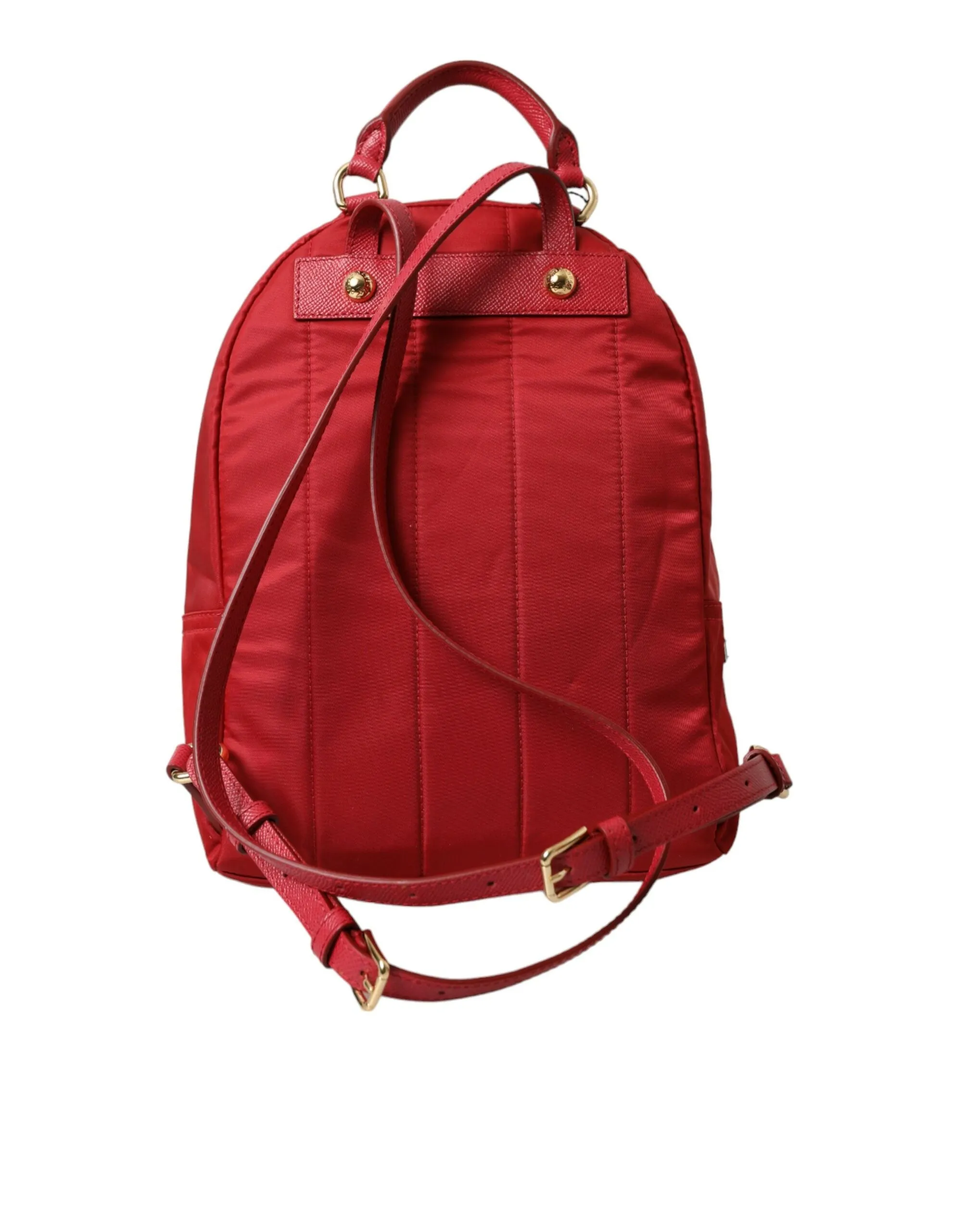 Embellished Red Backpack with Gold Detailing sold by Louxly product image thumbnail 3