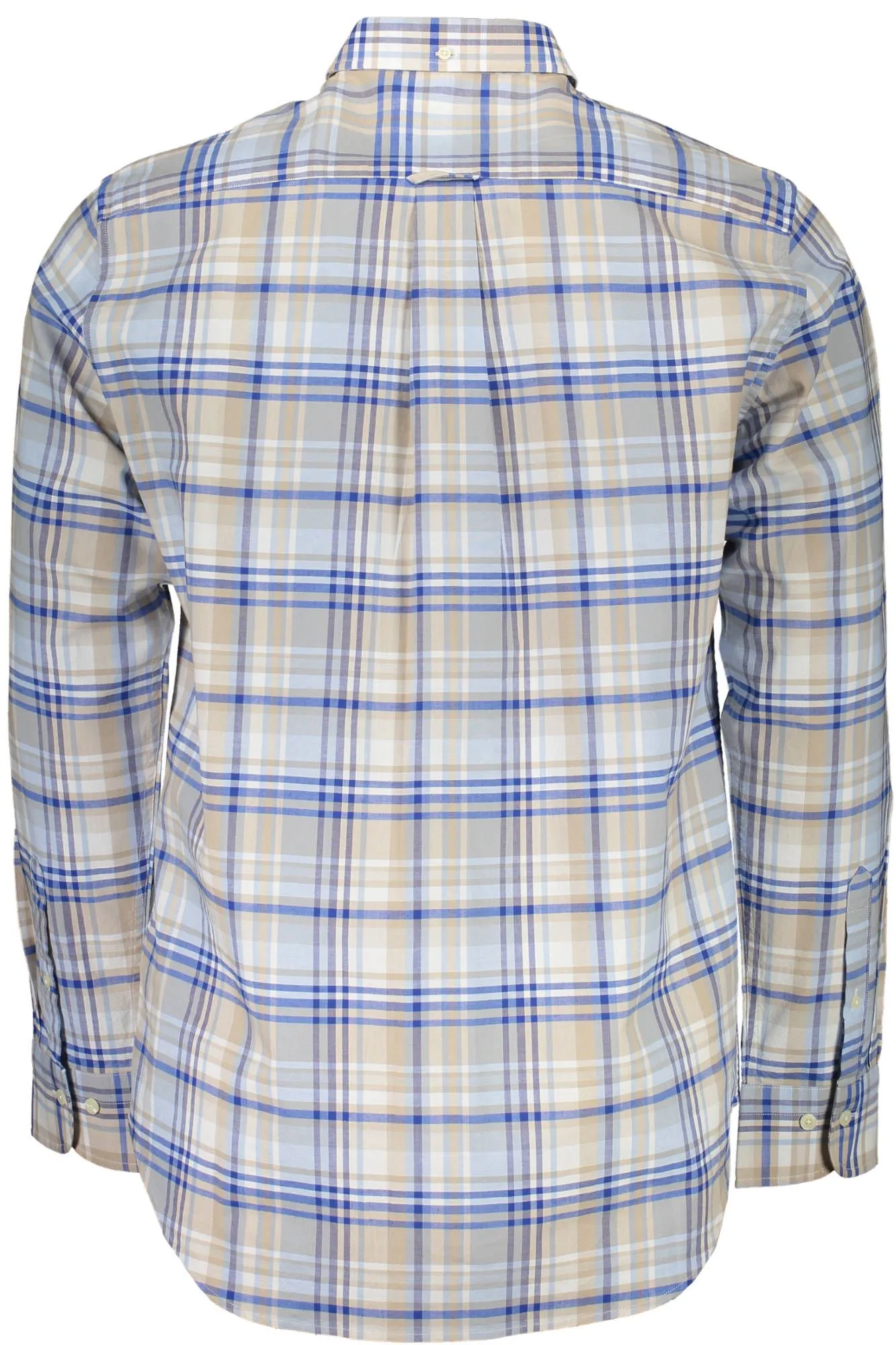 Light Blue Cotton Men Shirt sold by Louxly product image thumbnail 2