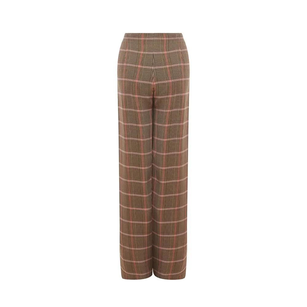 Elegant Brown Viscose Pants for Women sold by Louxly product image thumbnail 2