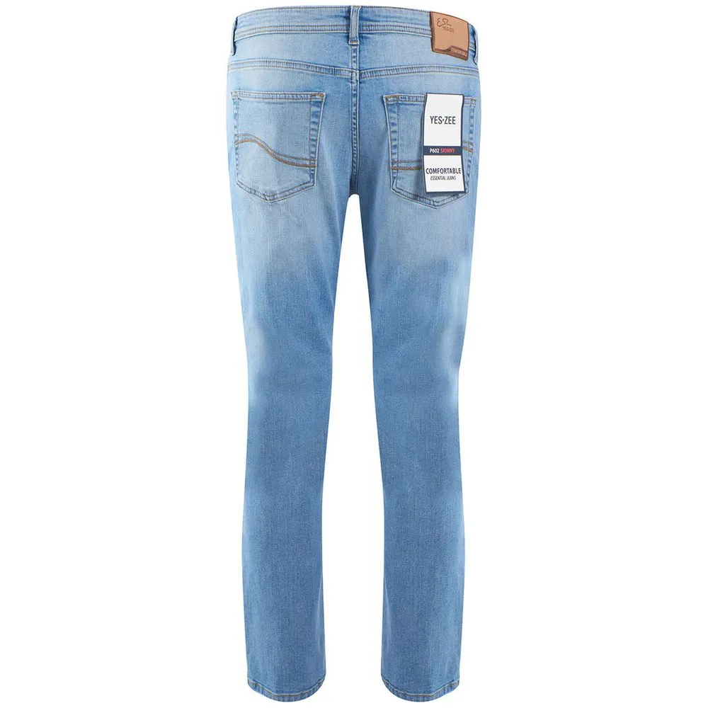 Chic Light Blue Comfort Denim Jeans sold by Louxly product image thumbnail 2