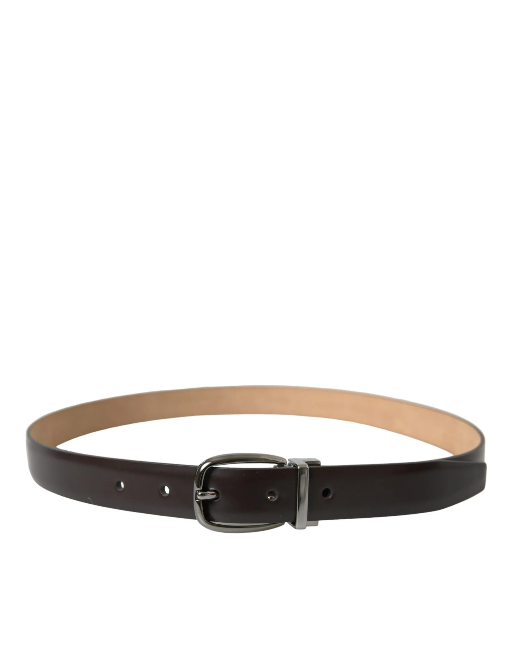 Elegant Dark Brown Leather Belt sold by Louxly product image thumbnail 2