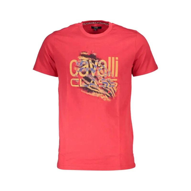 Red Cotton T-Shirt sold by Louxly