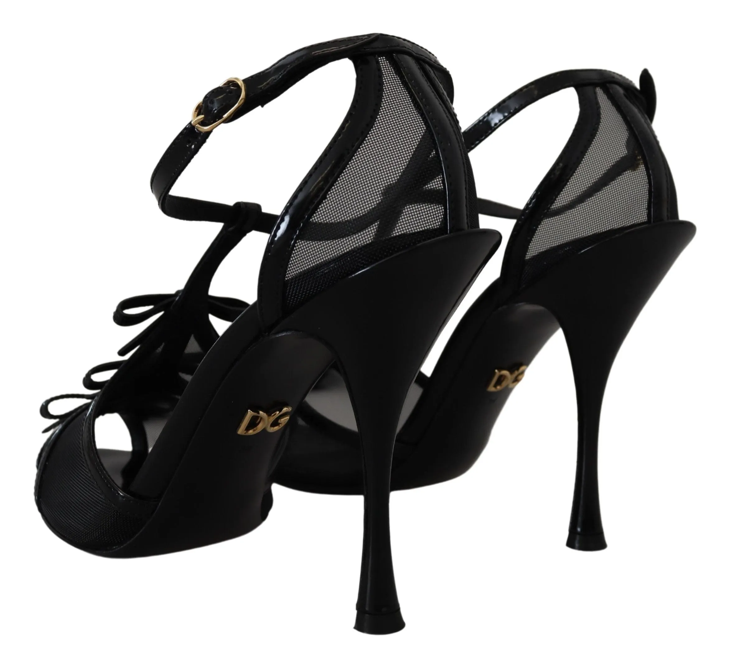 Elegant Black Stiletto Heeled Sandals sold by Louxly product image thumbnail 4