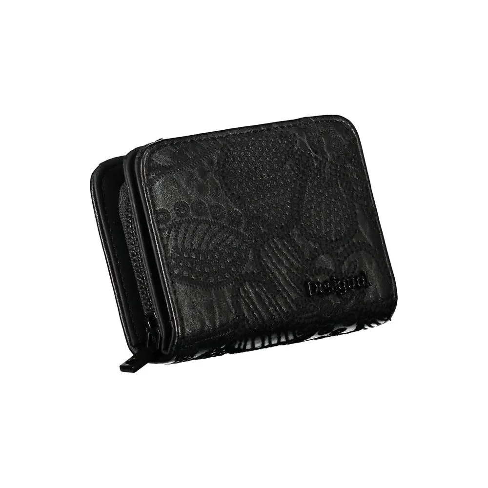 Elegant Black Wallet with Secure Compartments sold by Louxly product image thumbnail 3