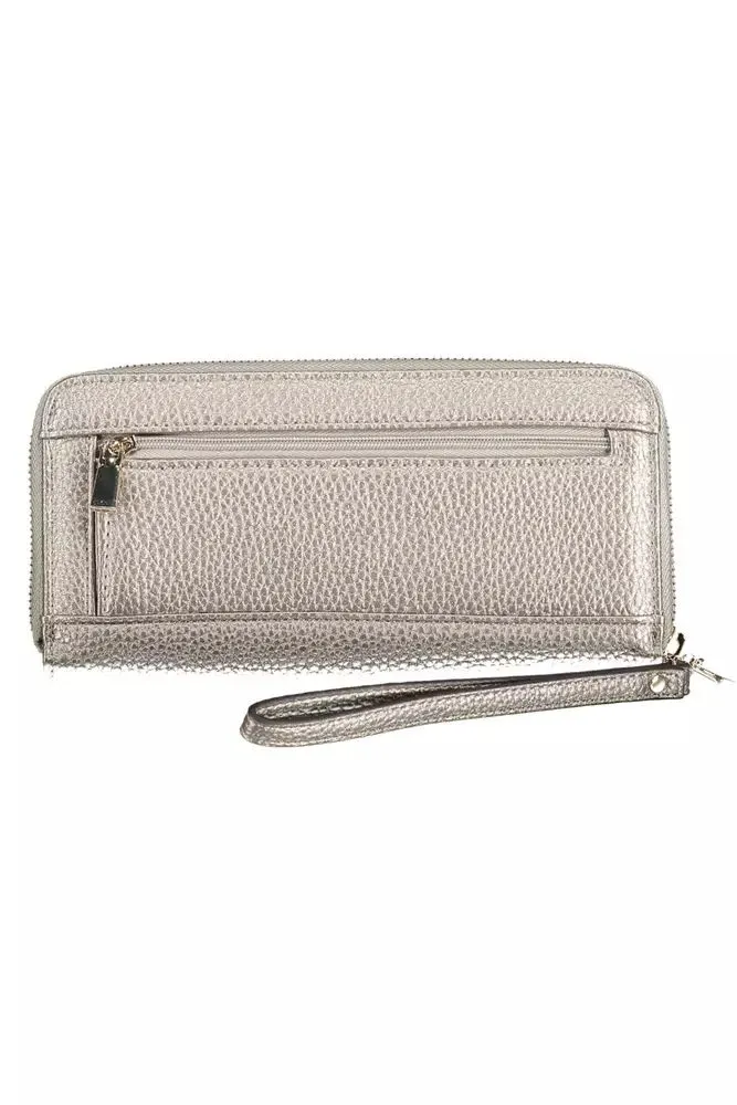 Silver Polyethylene Women Wallet sold by Louxly product image thumbnail 2