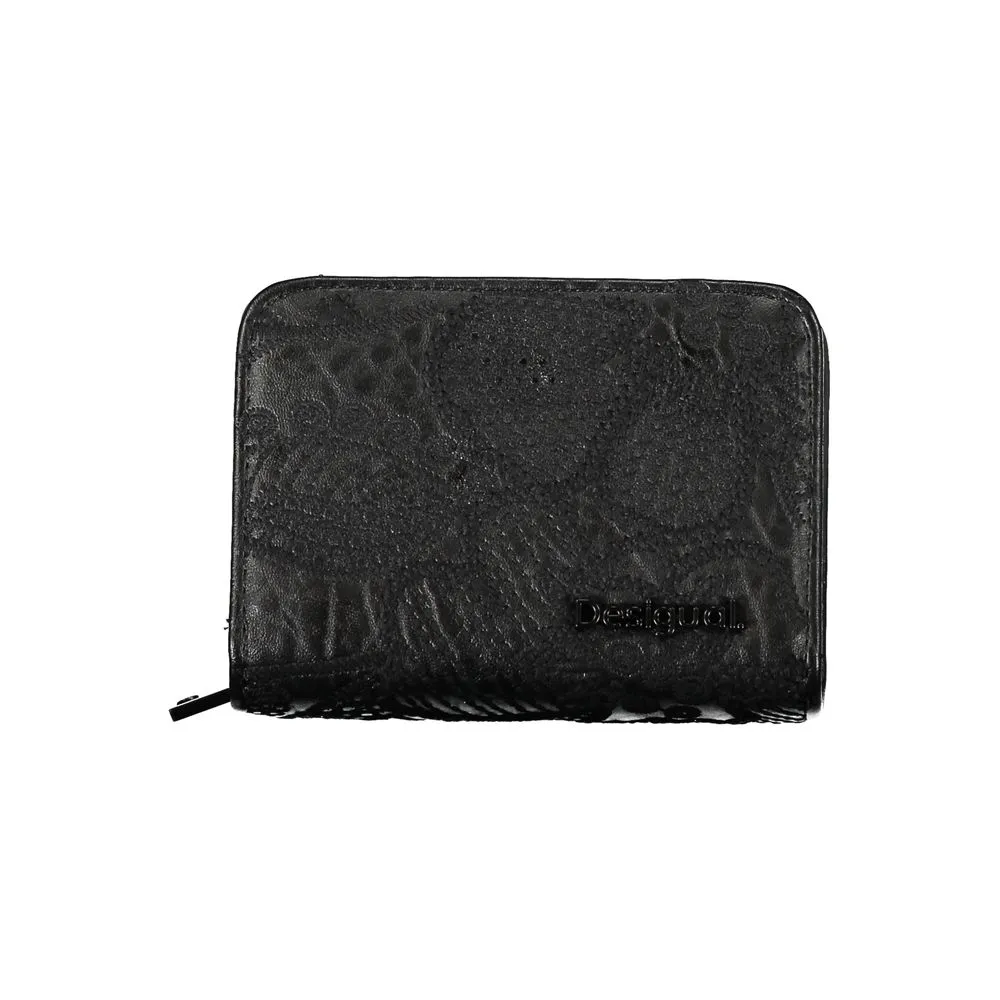 Elegant Black Wallet with Secure Compartments sold by Louxly