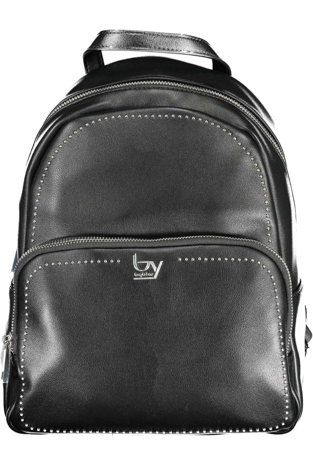 Elegant Designer Black Backpack with Contrasting Details sold by Louxly