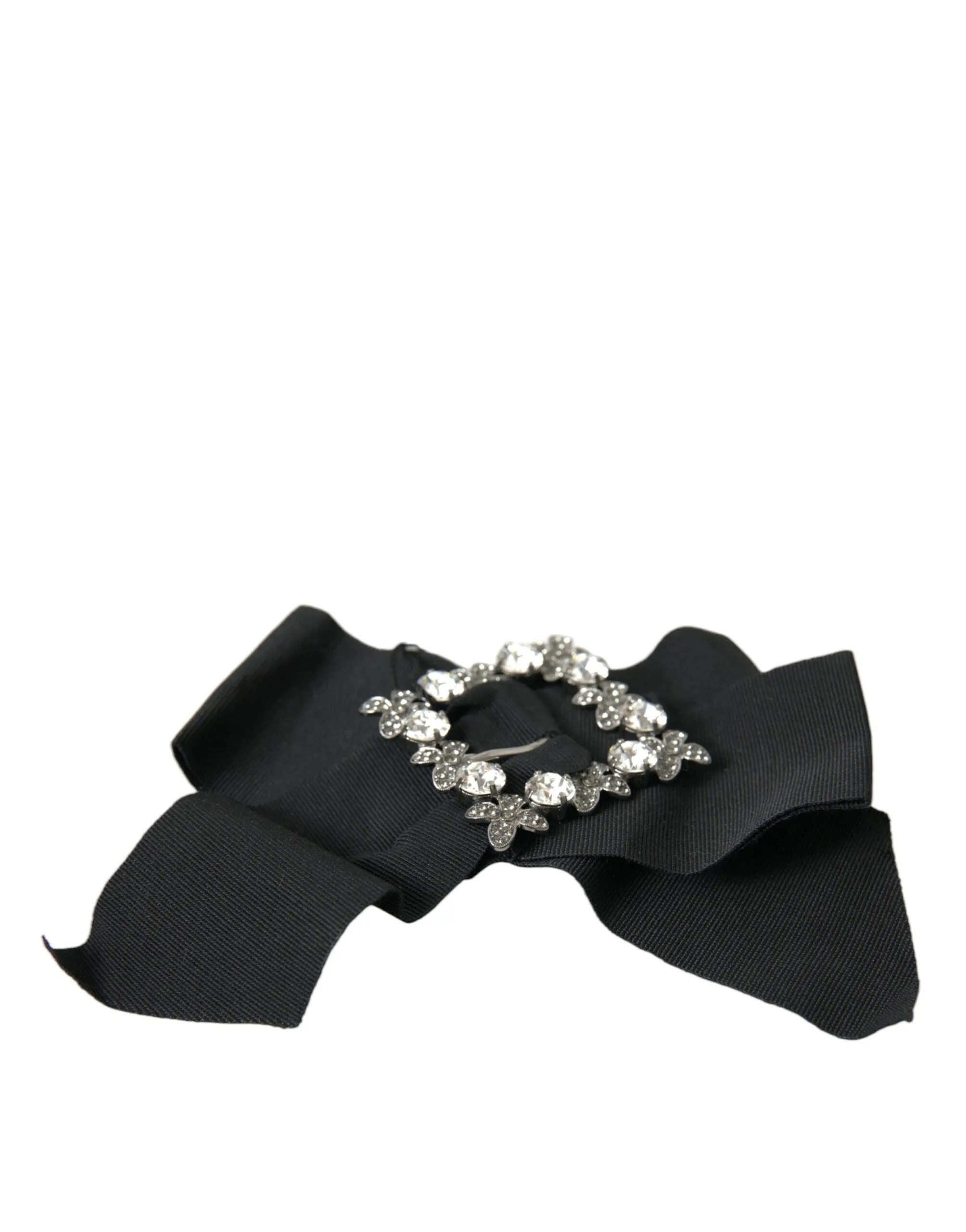 Black Swarovski Crystal Embellished Hair Clip sold by Louxly product image thumbnail 5
