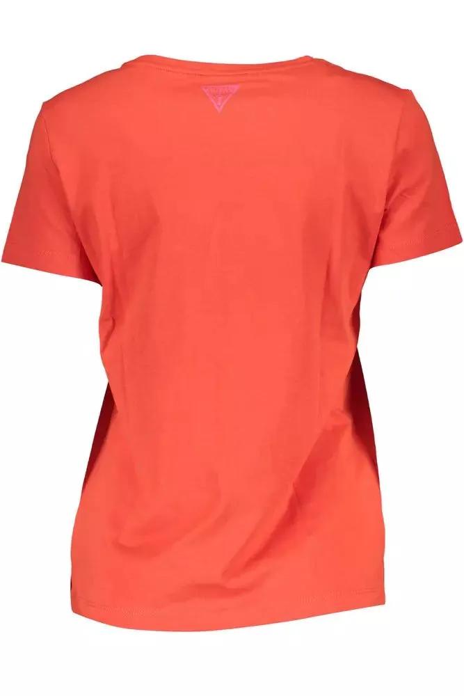 Chic Pink Embroidered Logo Tee sold by Louxly product image thumbnail 2