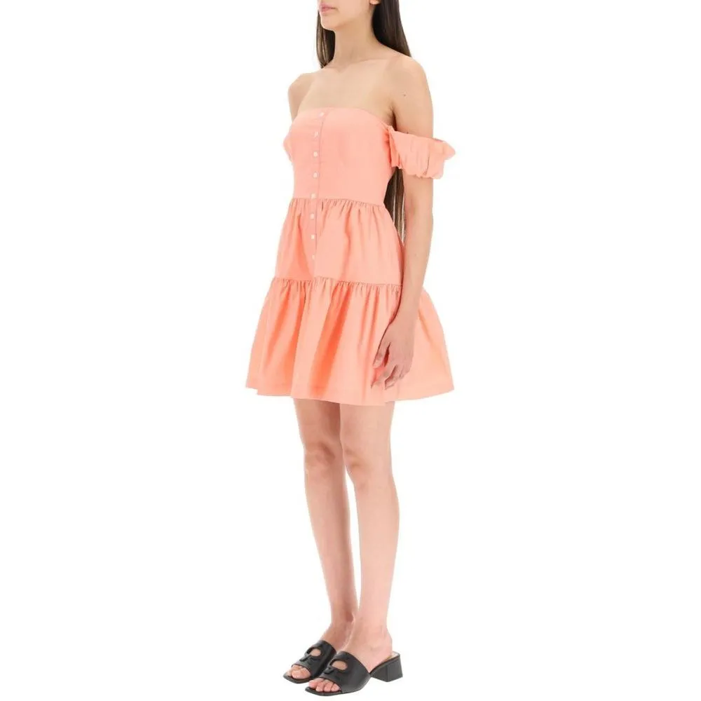 Orange Dress sold by Louxly product image thumbnail 2