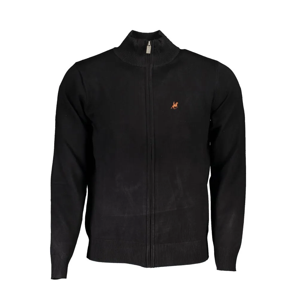 Black Nylon Sweater sold by Louxly