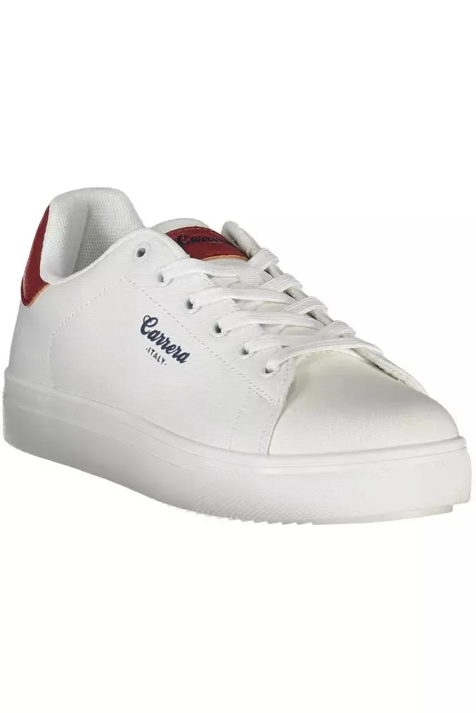 White Polyethylene Men Sneaker sold by Louxly product image thumbnail 2