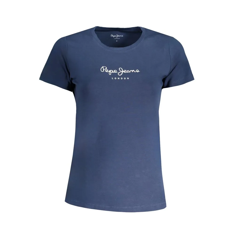 Blue Cotton Tops & T-Shirt sold by Louxly