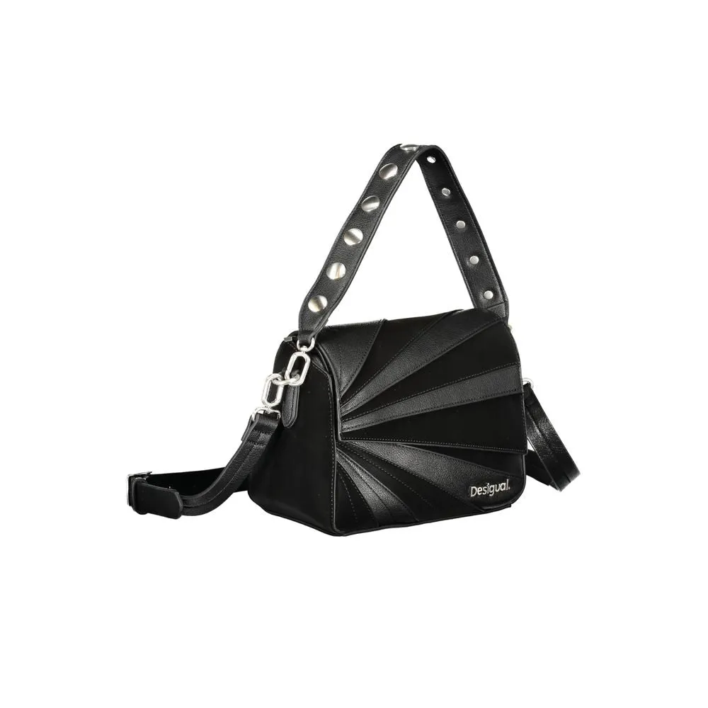 Black Polyethylene Handbag sold by Louxly product image thumbnail 3