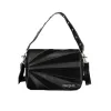 Black Polyethylene Handbag sold by Louxly