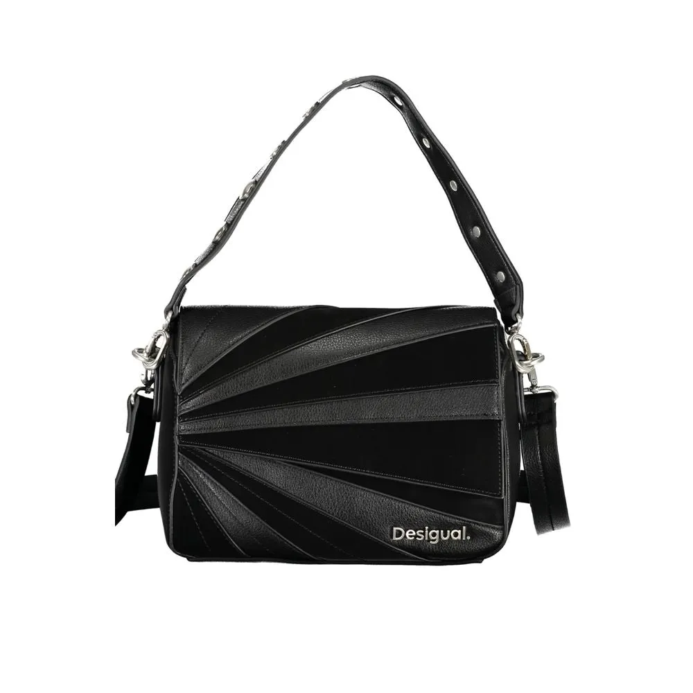 Black Polyethylene Handbag sold by Louxly