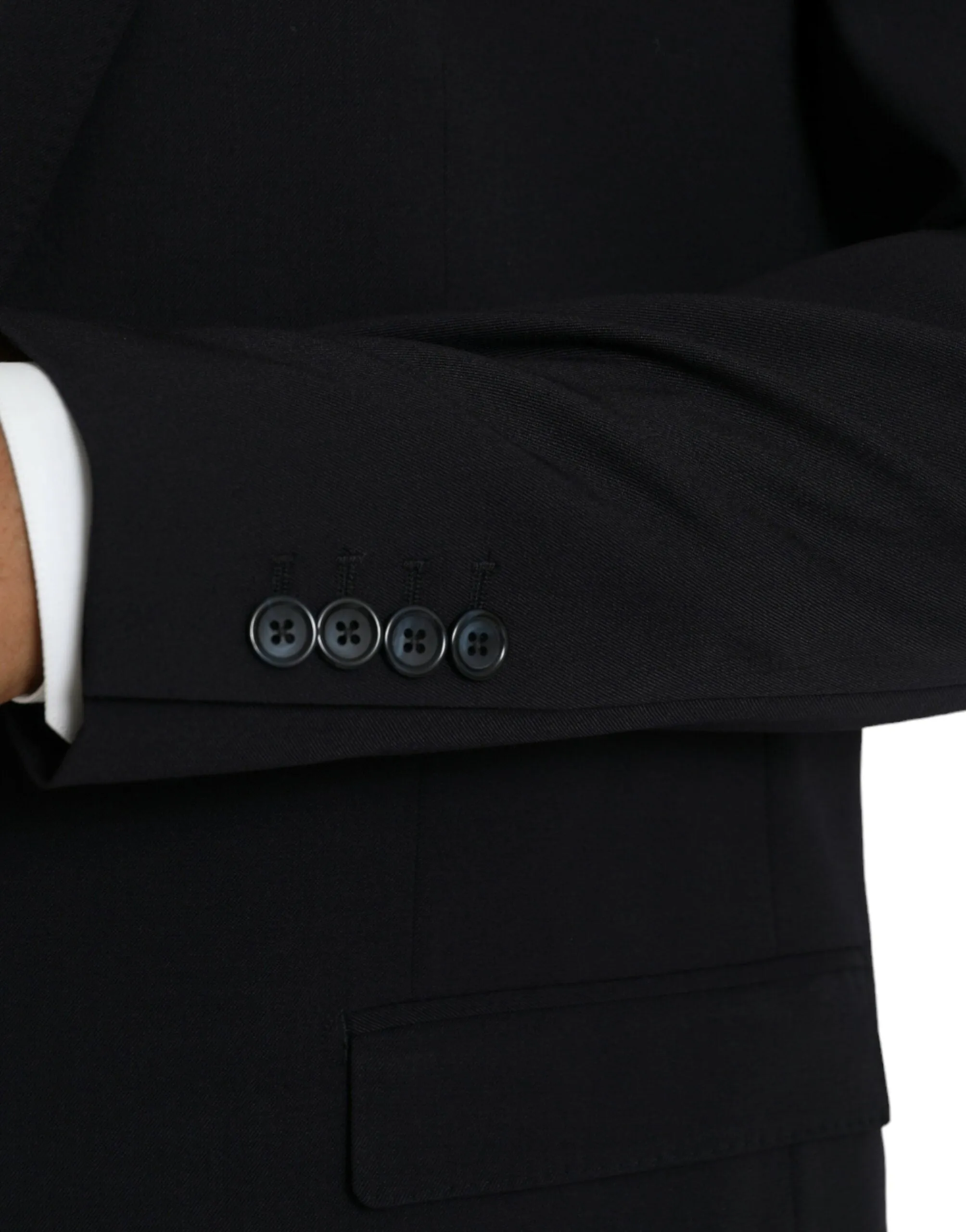 Black MARTINI Single Breasted Coat Blazer sold by Louxly product image thumbnail 5