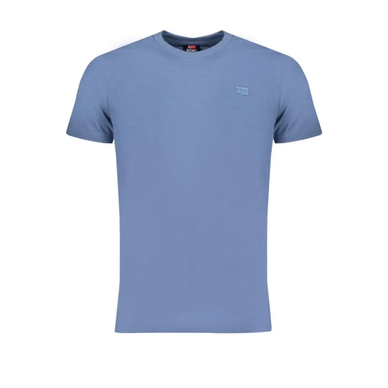 Blue Cotton T-Shirt sold by Louxly