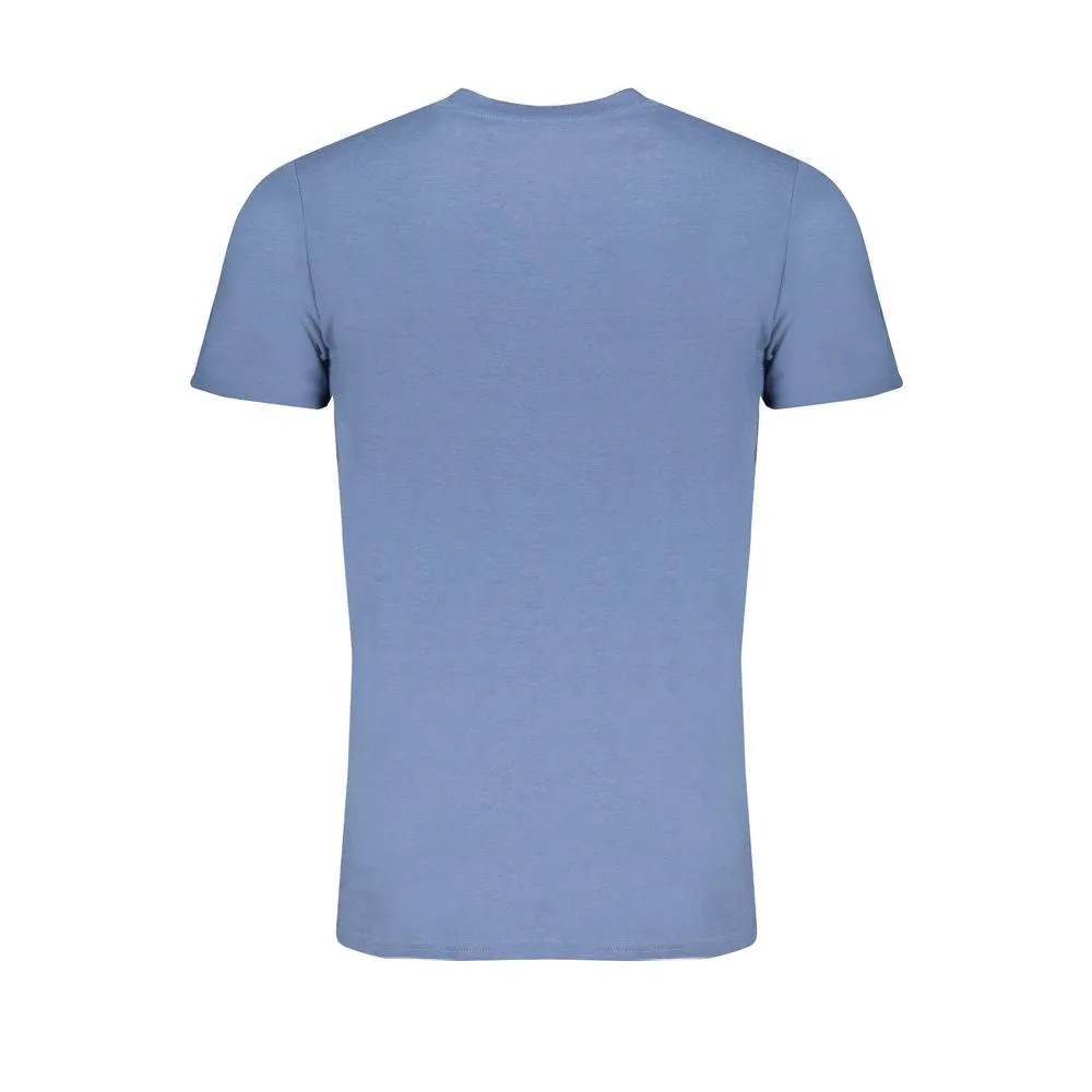 Blue Cotton T-Shirt sold by Louxly product image thumbnail 2