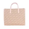 Pink Polyamide Women Shoulder Bag sold by Louxly