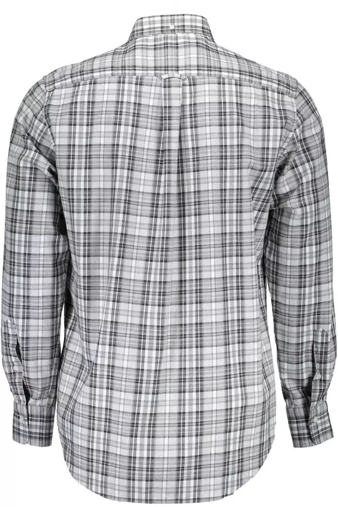 Gray Cotton Men Shirt sold by Louxly product image thumbnail 2