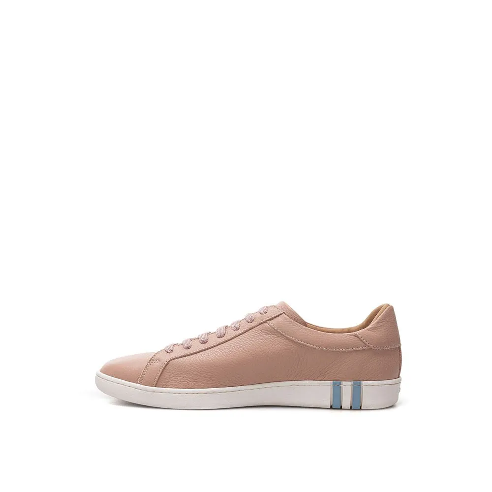 Elegant Pink Leather Sneakers sold by Louxly product image thumbnail 2