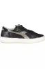 Black Leather Women Sneaker sold by Louxly