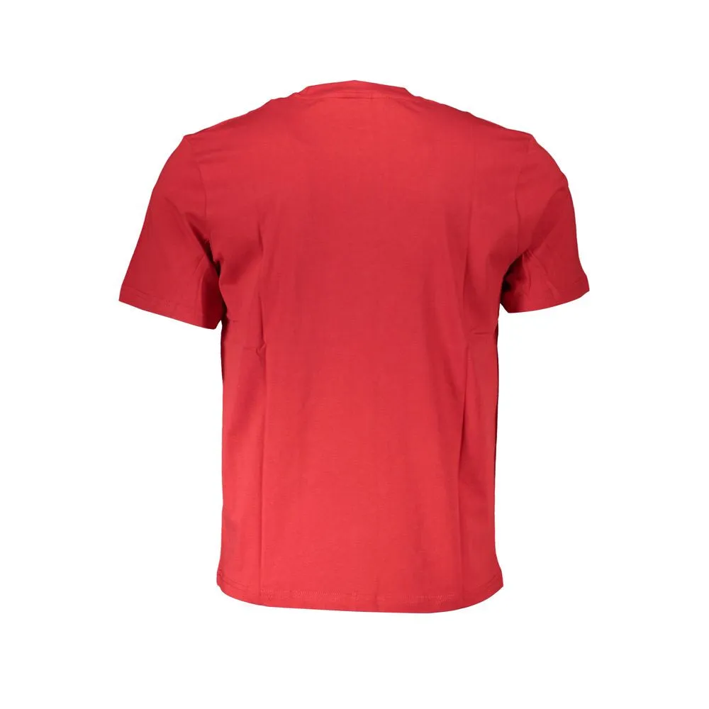 Red Cotton T-Shirt sold by Louxly product image thumbnail 2