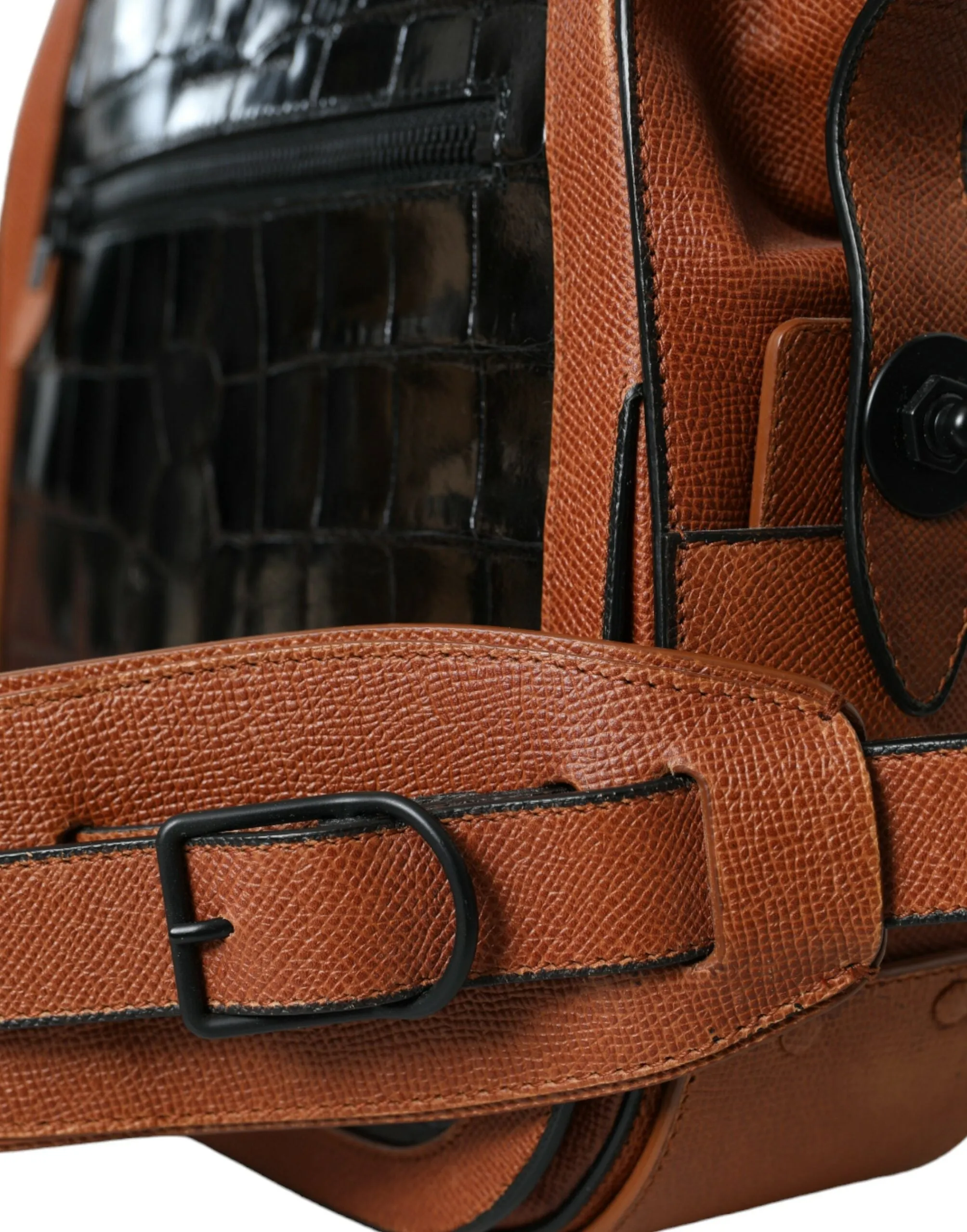 Elegant Crocodile Leather Crossbody Bag sold by Louxly product image thumbnail 5