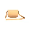 Orange Leather Handbag sold by Louxly