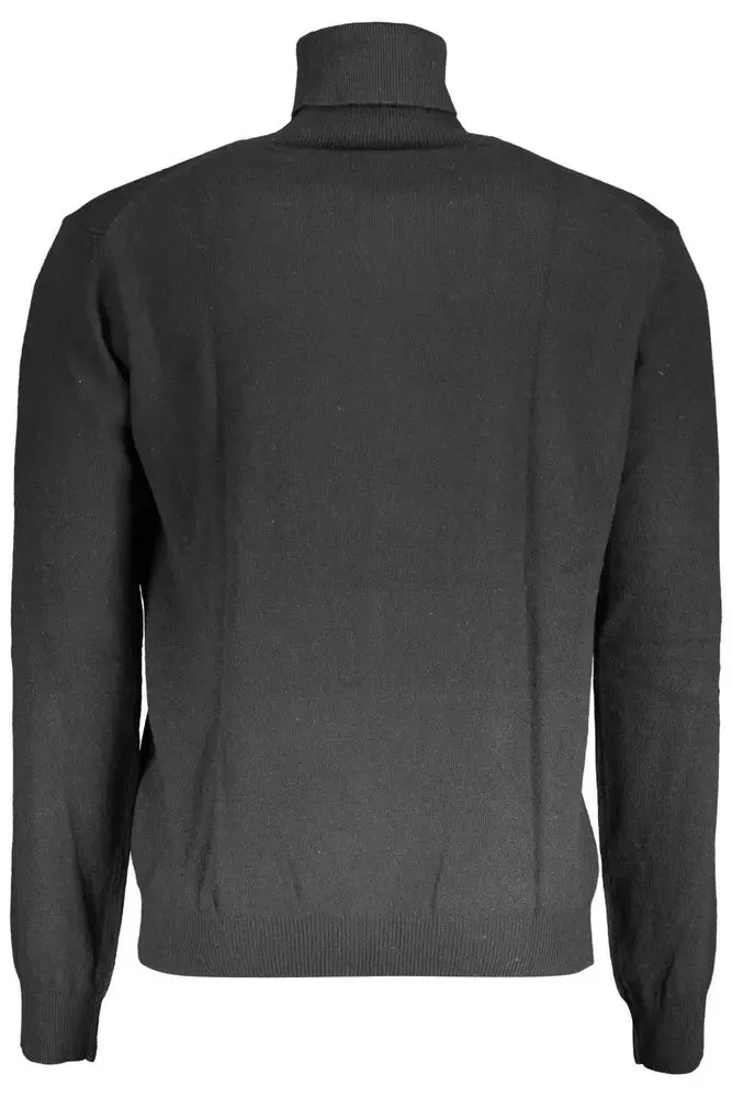 Black Wool Men Sweater sold by Louxly product image thumbnail 2