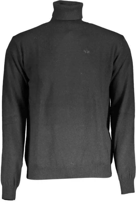 Black Wool Men Sweater sold by Louxly