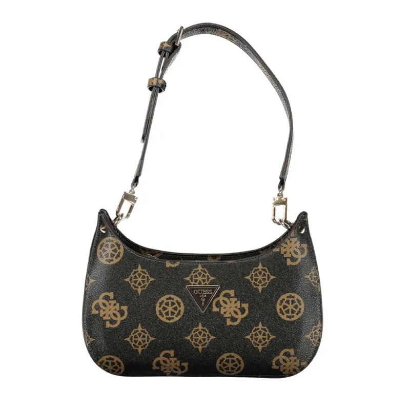 Brown Polyethylene Handbag sold by Louxly