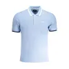 Light Blue Cotton Polo Shirt sold by Louxly