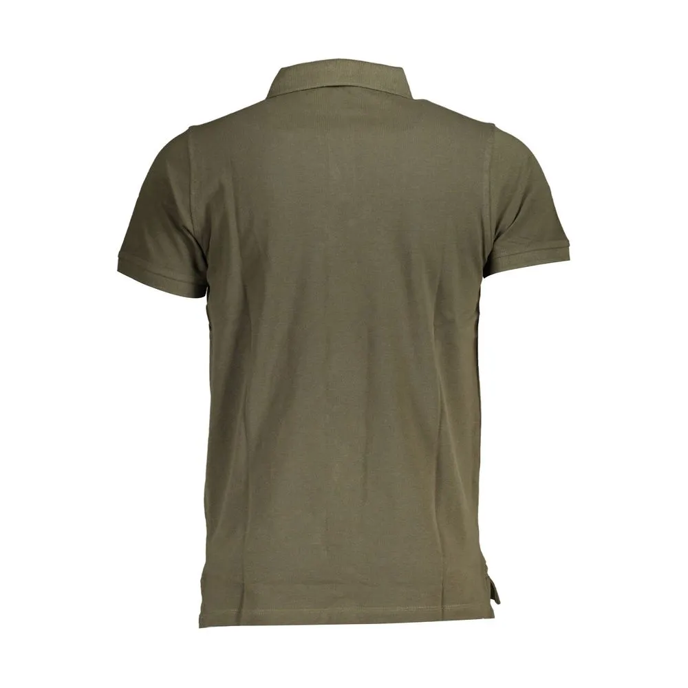 Green Cotton Polo Shirt sold by Louxly product image thumbnail 2