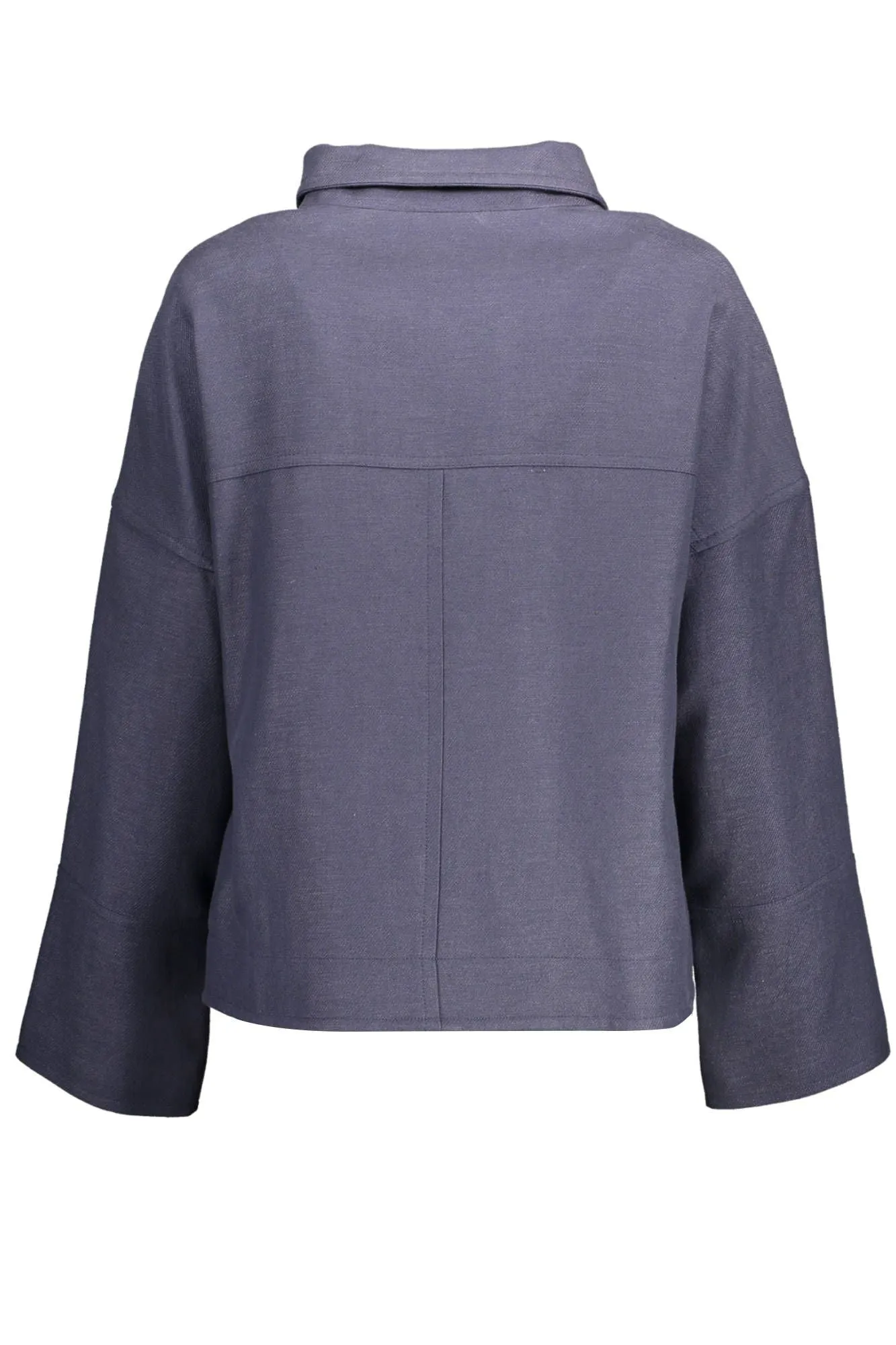 Blue Viscose Women Jacket sold by Louxly product image thumbnail 2