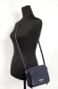 Grace Small Regency Blue Smooth Leather Flap Crossbody Handbag Purse sold by Louxly