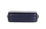 Grace Small Regency Blue Smooth Leather Flap Crossbody Handbag Purse sold by Louxly