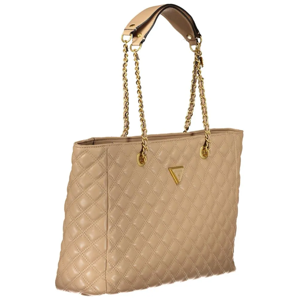 Beige Polyethylene Handbag sold by Louxly product image thumbnail 3