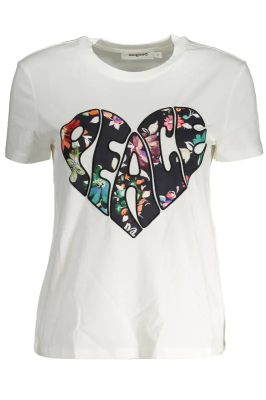 White Cotton Women's Top sold by Louxly