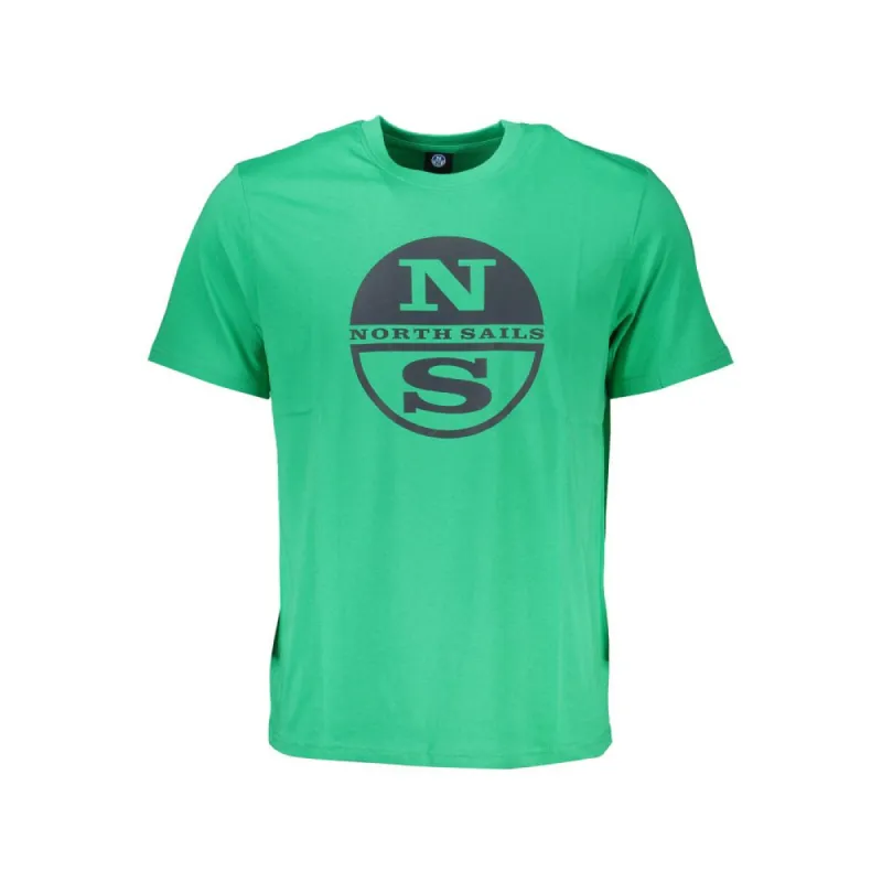 Green Cotton T-Shirt sold by Louxly