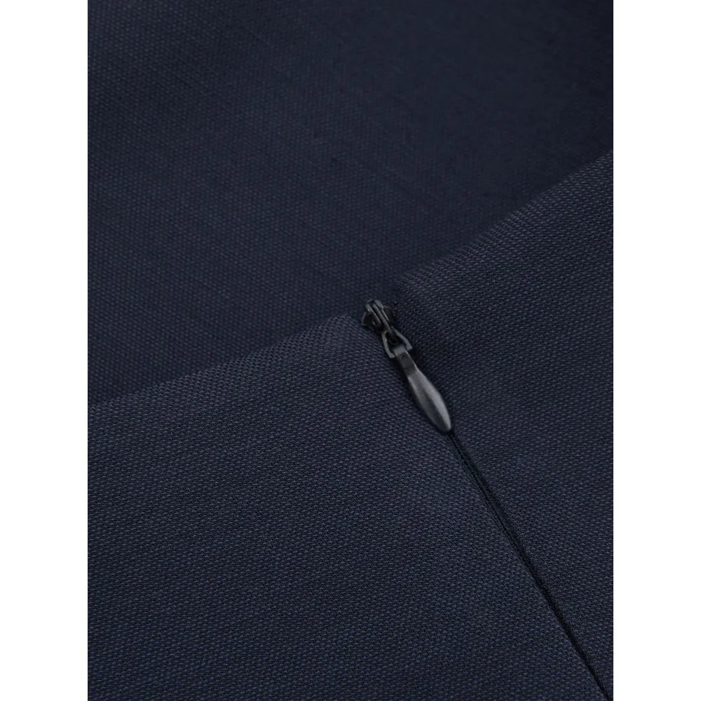 Elegant Blue Viscose Dress Perfect for Every Occasion sold by Louxly product image thumbnail 4