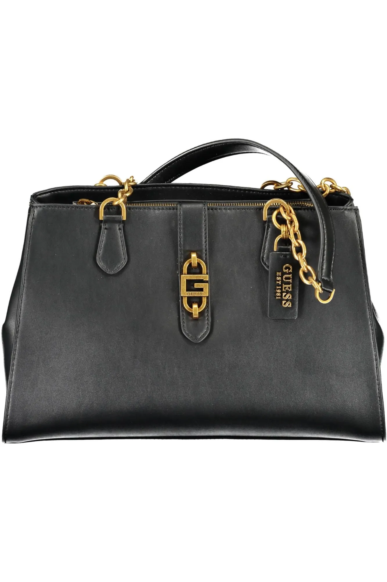 Black Polyethylene Women Handbag sold by Louxly