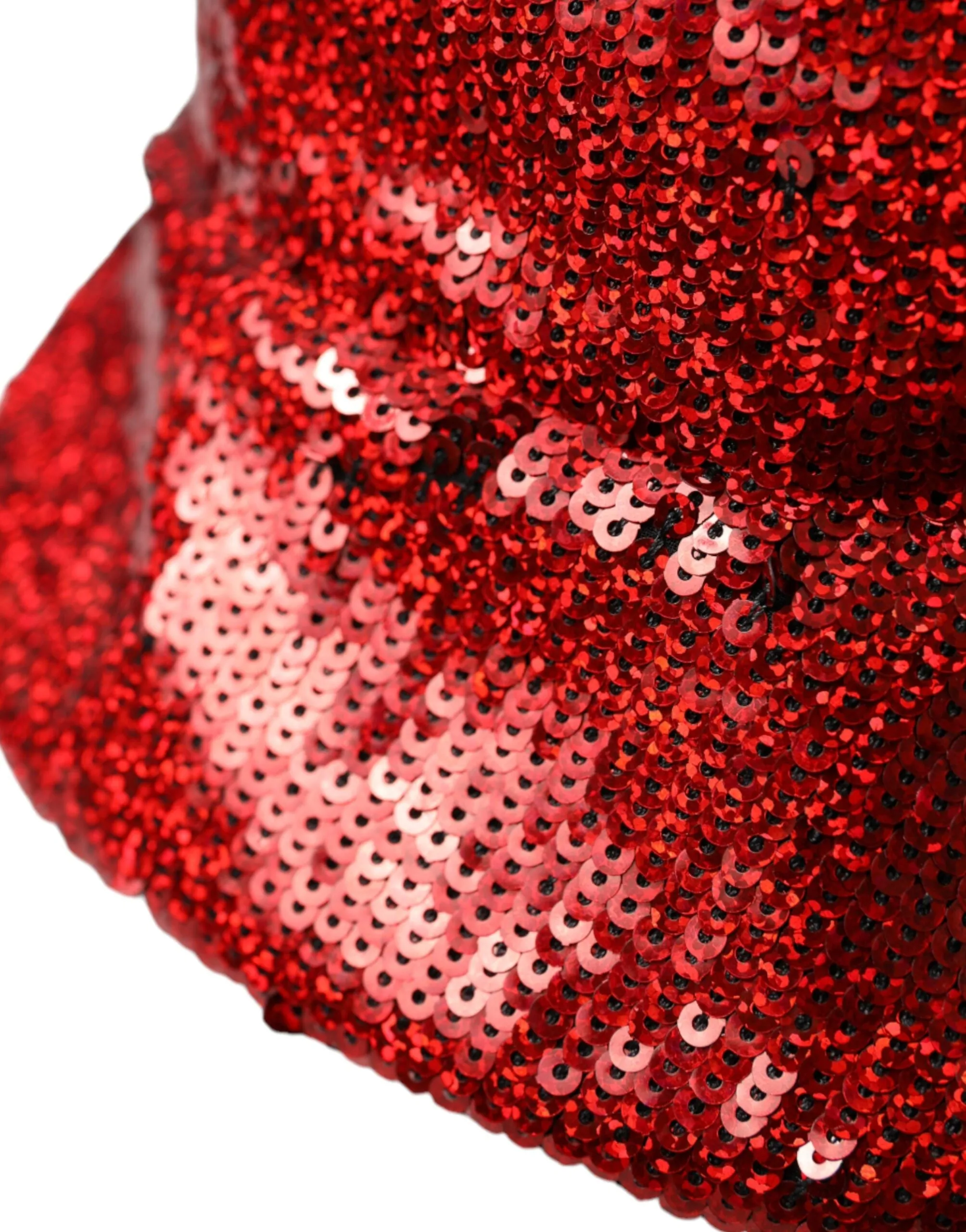 Red Sequined Nylon Bucket Hat Men sold by Louxly product image thumbnail 5