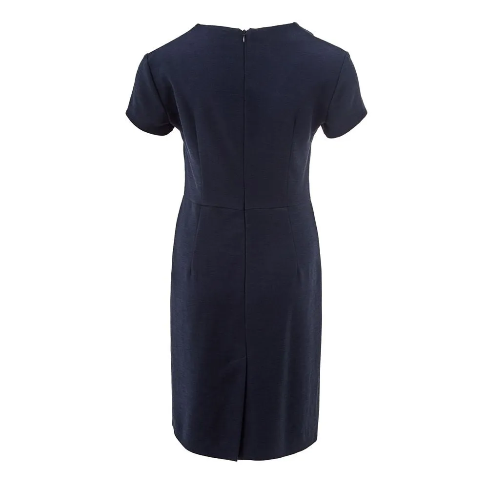 Elegant Blue Viscose Dress Perfect for Every Occasion sold by Louxly product image thumbnail 2