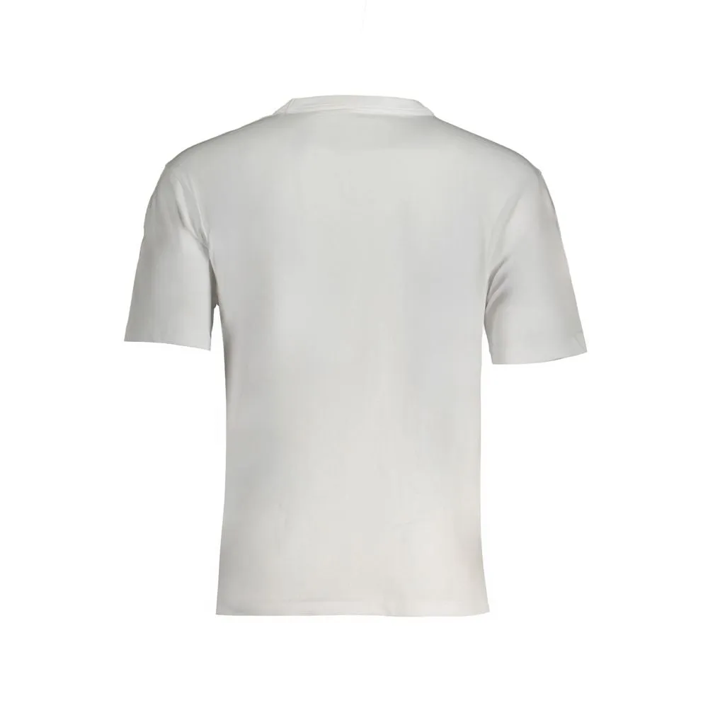 White Cotton T-Shirt sold by Louxly product image thumbnail 2