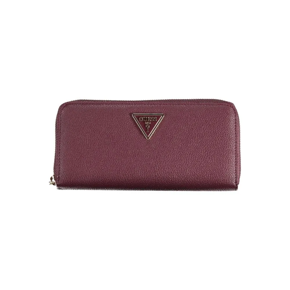Elegant Purple Polyethylene Wallet sold by Louxly