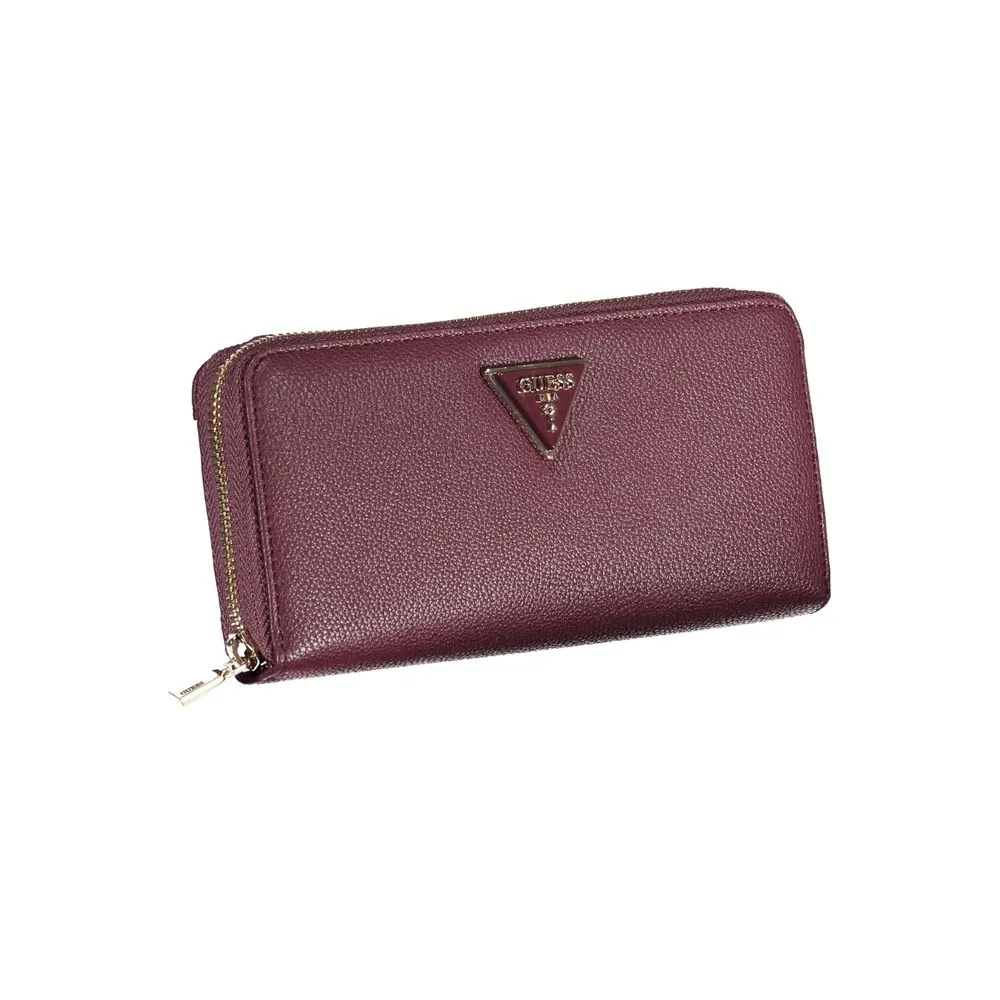 Elegant Purple Polyethylene Wallet sold by Louxly product image thumbnail 3