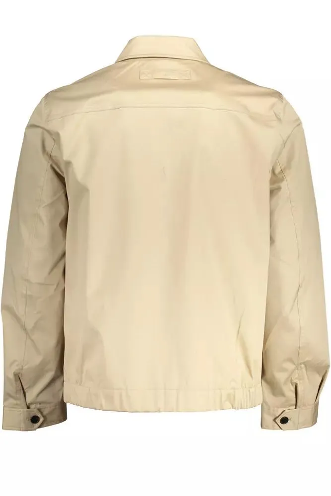 Beige Cotton Men Jacket sold by Louxly product image thumbnail 2